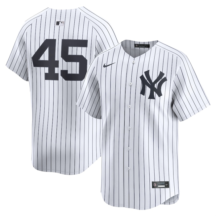 Camiseta Beisbol Hombre New York Yankees Gerrit Cole Limited Blanco1